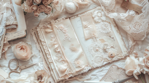 beautiful shabby chic junk journal beginner workspace flat la 19af942c 3e0a 4e20 b9b4 3863ad343a90 2